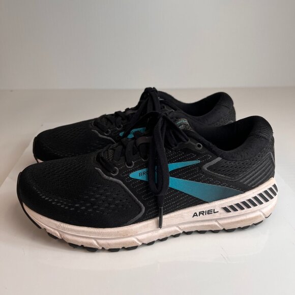Brooks Women Shoe 8 Ariel 20 Low Top Lace Up Sneaker Work Train Run Gym Core Go - Picture 4 of 10